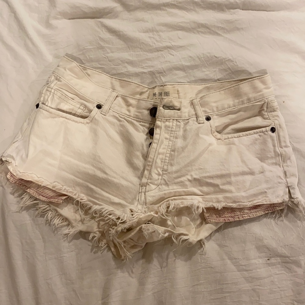 Free people Jean shorts